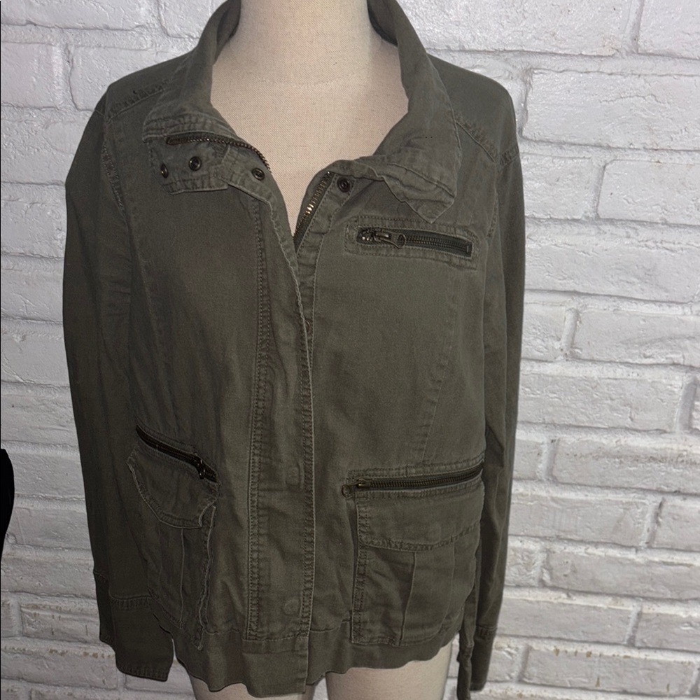 Gap Women's Olive Green Jacket size M